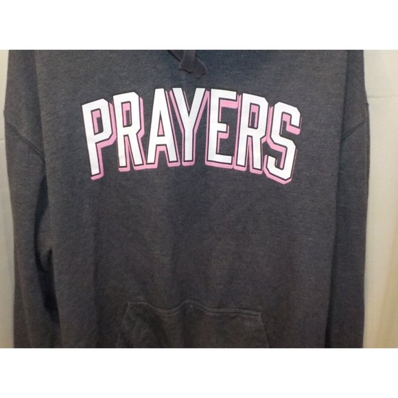 Prayers Break the Spell Fleece Lined Women's Hooded Hoodie Sweatshirt Size 2XL - Picture 2 of 7